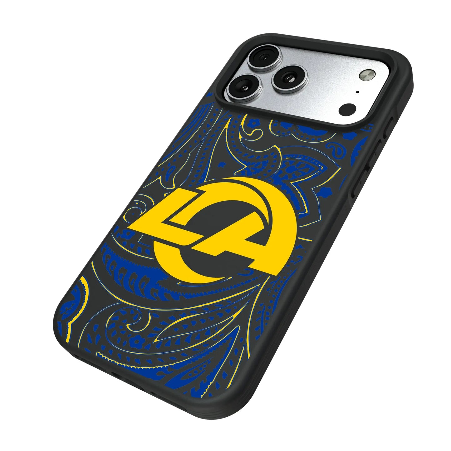 Los Angeles Rams Paisley Bump Phone Case for Apple iPhone