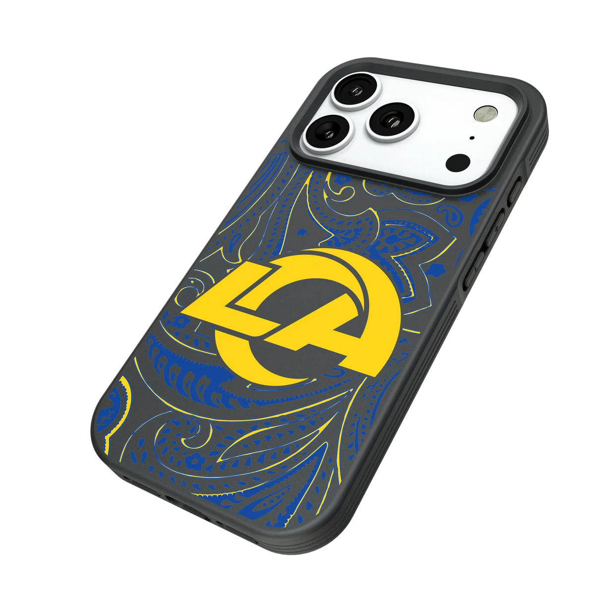 Los Angeles Rams Paisley Bump Phone Case for Apple iPhone