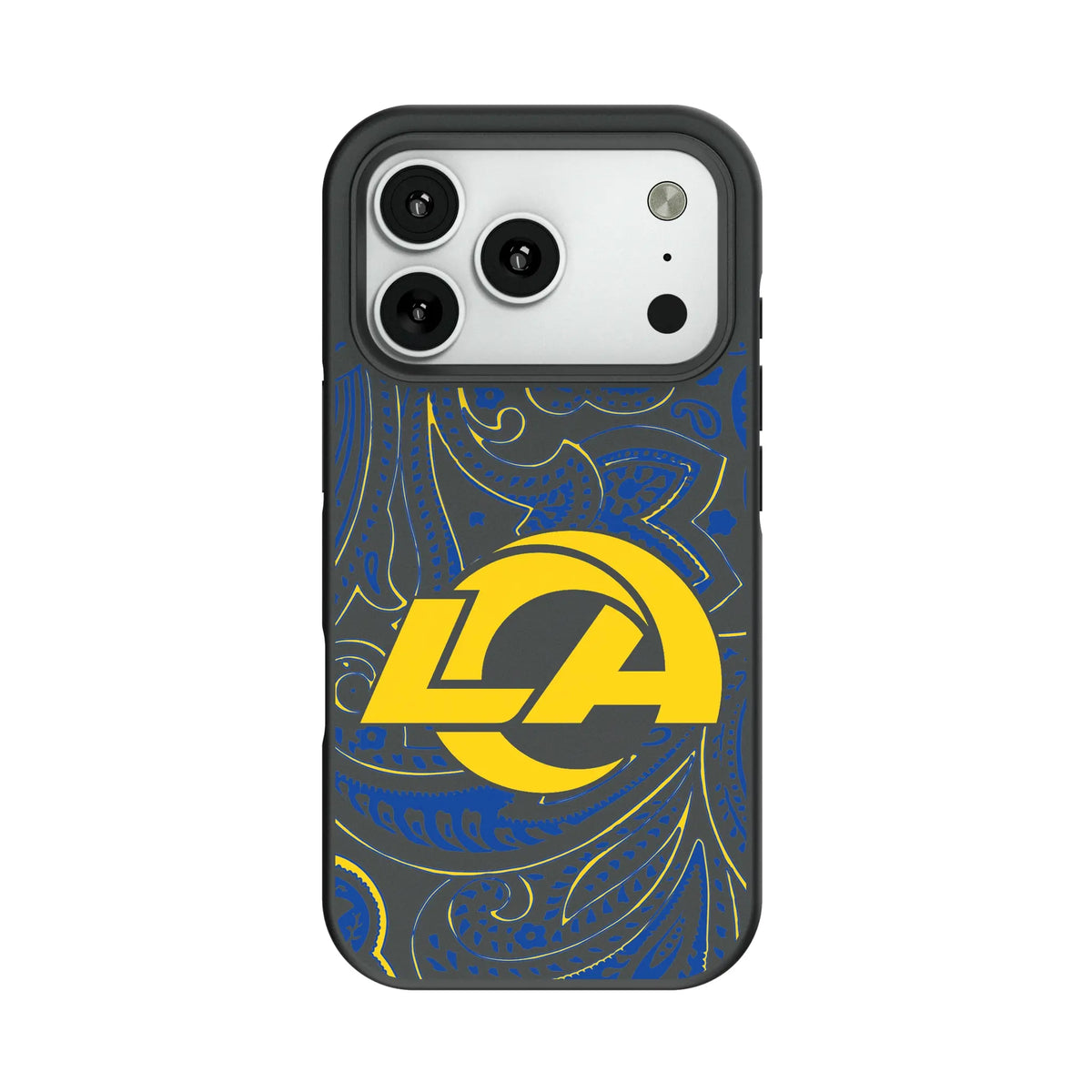 Los Angeles Rams Paisley Bump Phone Case for Apple iPhone