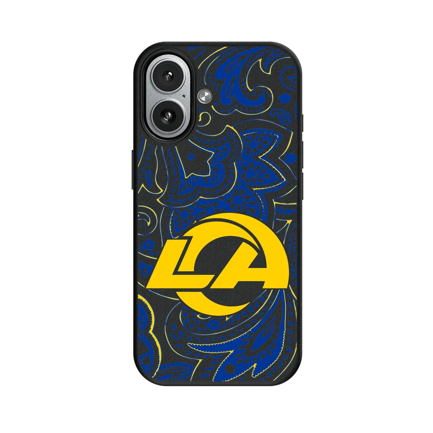 Los Angeles Rams Paisley MagSafe Compatible Phone Case for Apple iPhone