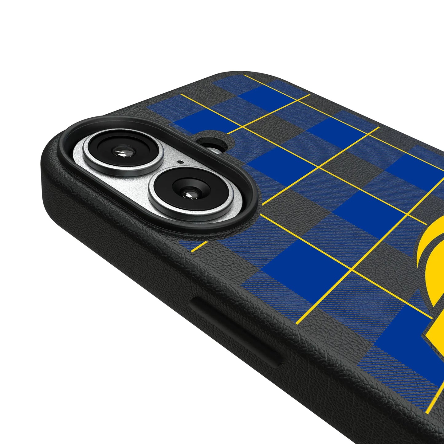 Los Angeles Rams Plaid MagSafe Compatible Phone Case for Apple iPhone