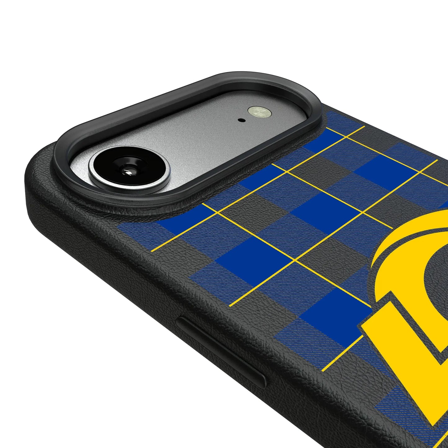 Los Angeles Rams Plaid MagSafe Compatible Phone Case for Apple iPhone