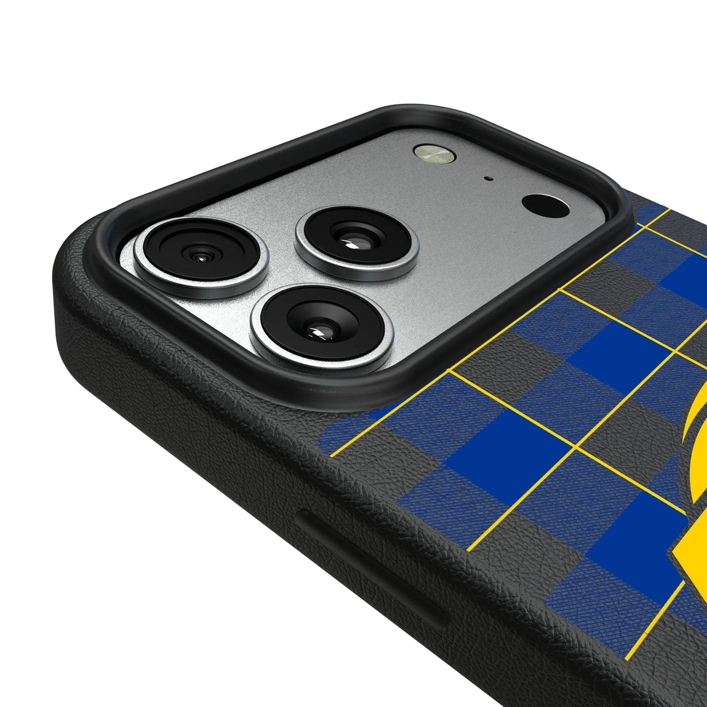 Los Angeles Rams Plaid MagSafe Compatible Phone Case for Apple iPhone