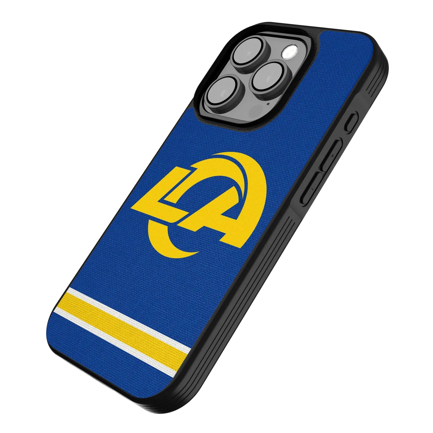 Los Angeles Rams Stripe Bump Phone Case for Apple iPhone