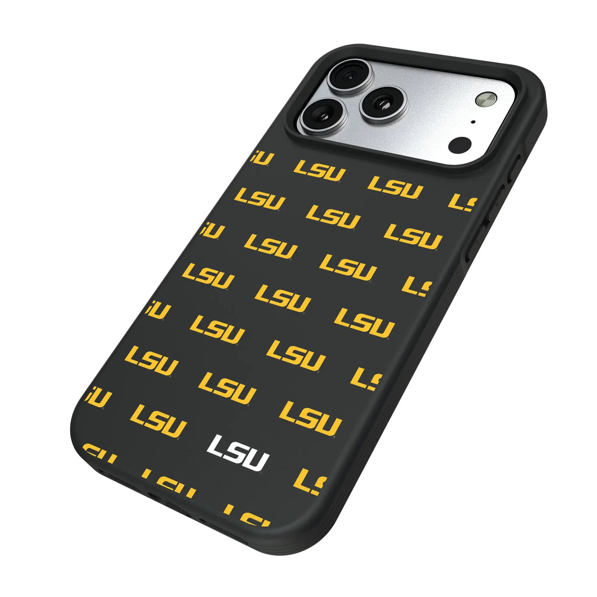 Louisiana State University Tigers Fashion Pattern Bump Phone Case for Apple iPhone