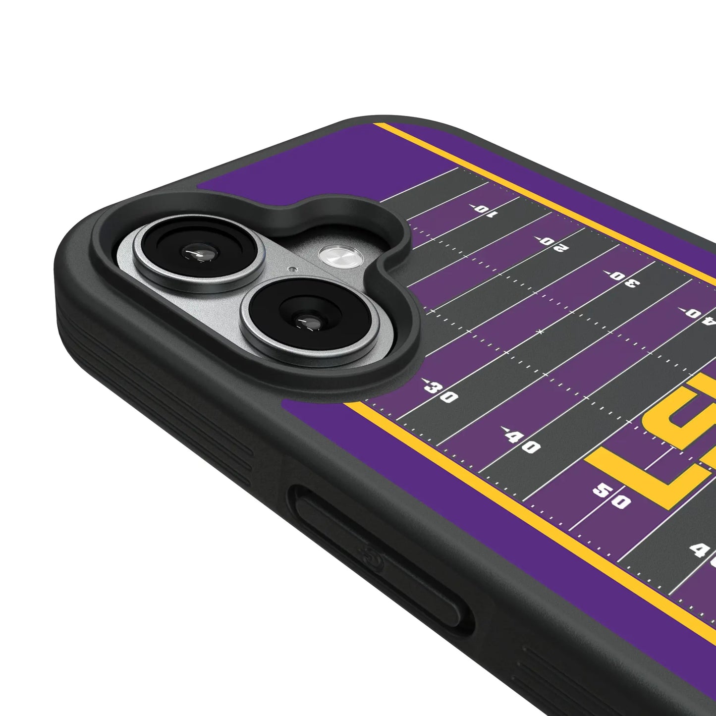 Louisiana State University Tigers Field Bump Phone Case for Apple iPhone