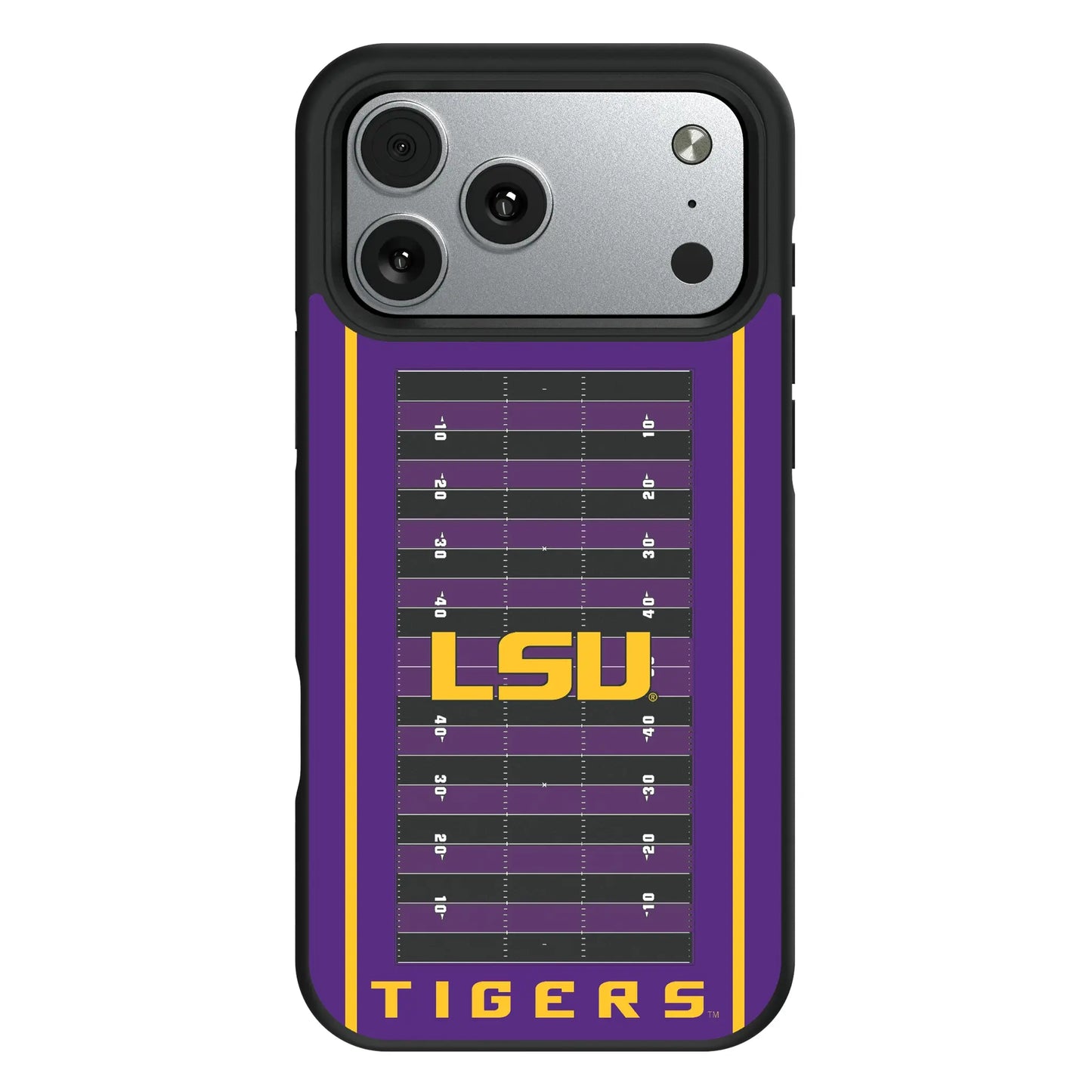 Louisiana State University Tigers Field Bump Phone Case for Apple iPhone