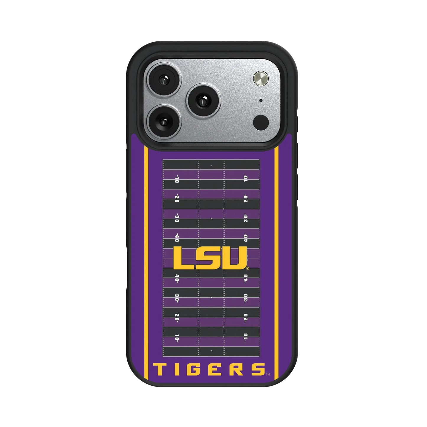 Louisiana State University Tigers Field Bump Phone Case for Apple iPhone