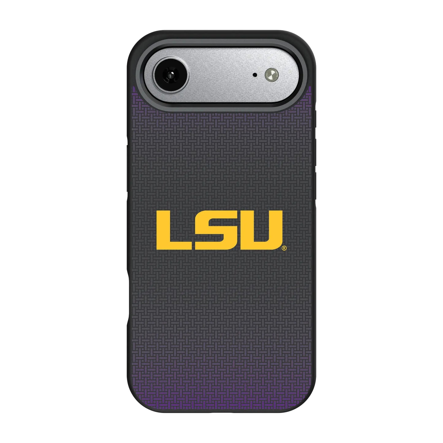 Louisiana State University Tigers Linen Bump Phone Case for Apple iPhone