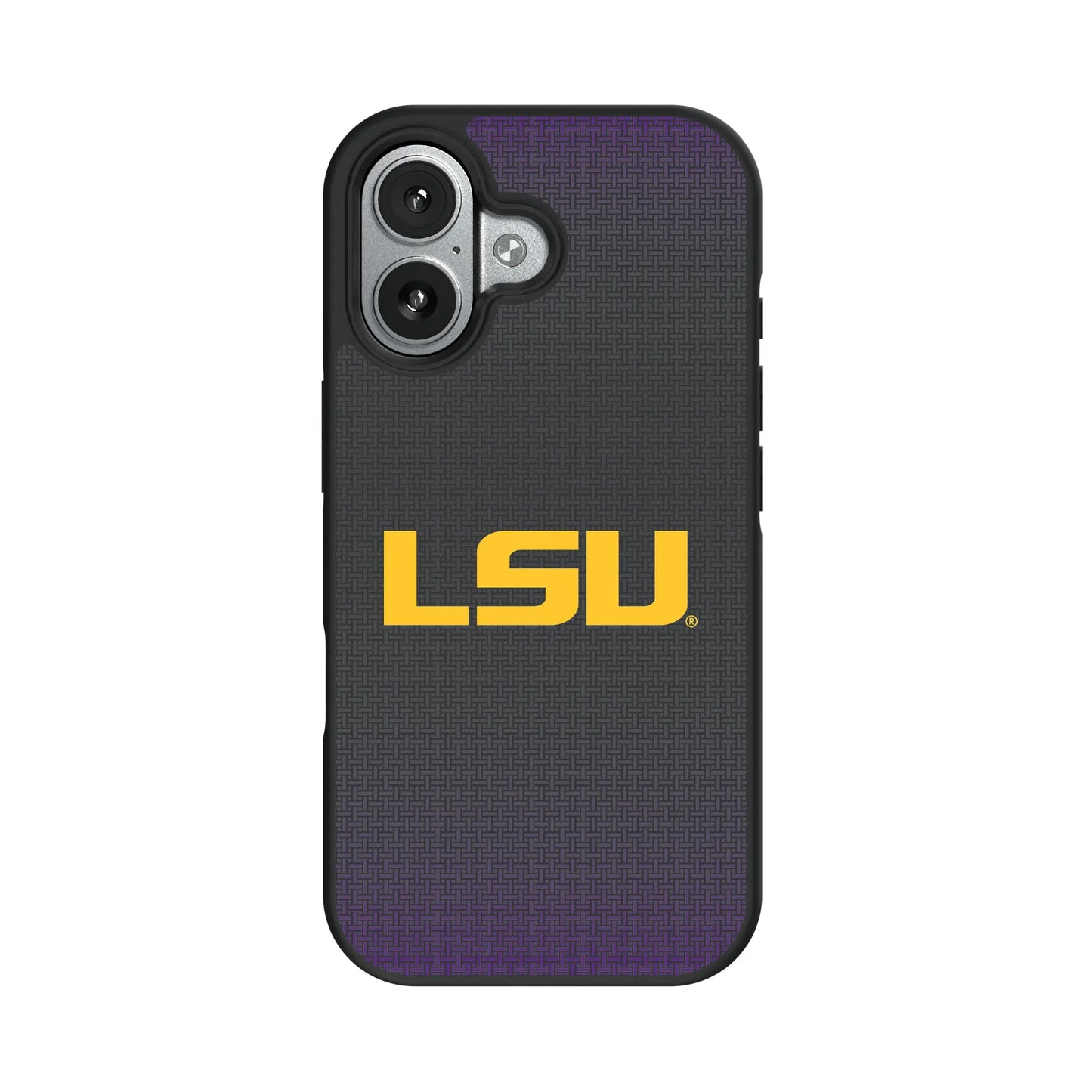Louisiana State University Tigers Linen Bump Phone Case for Apple iPhone