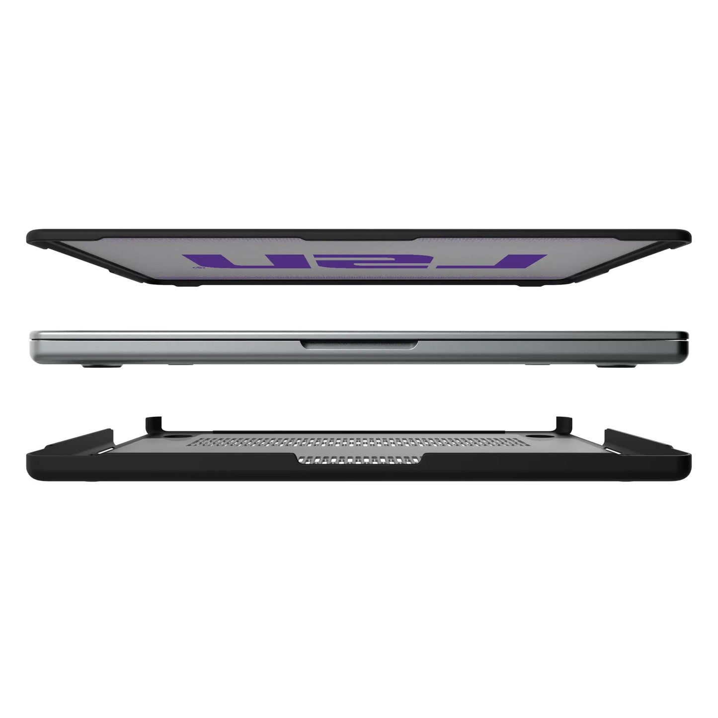 Louisiana State University Tigers Linen Laptop Case for Apple MacBook