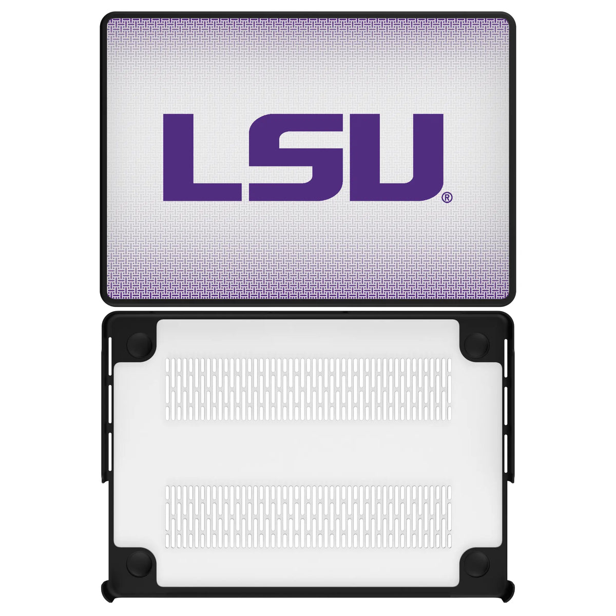 Louisiana State University Tigers Linen Laptop Case for Apple MacBook