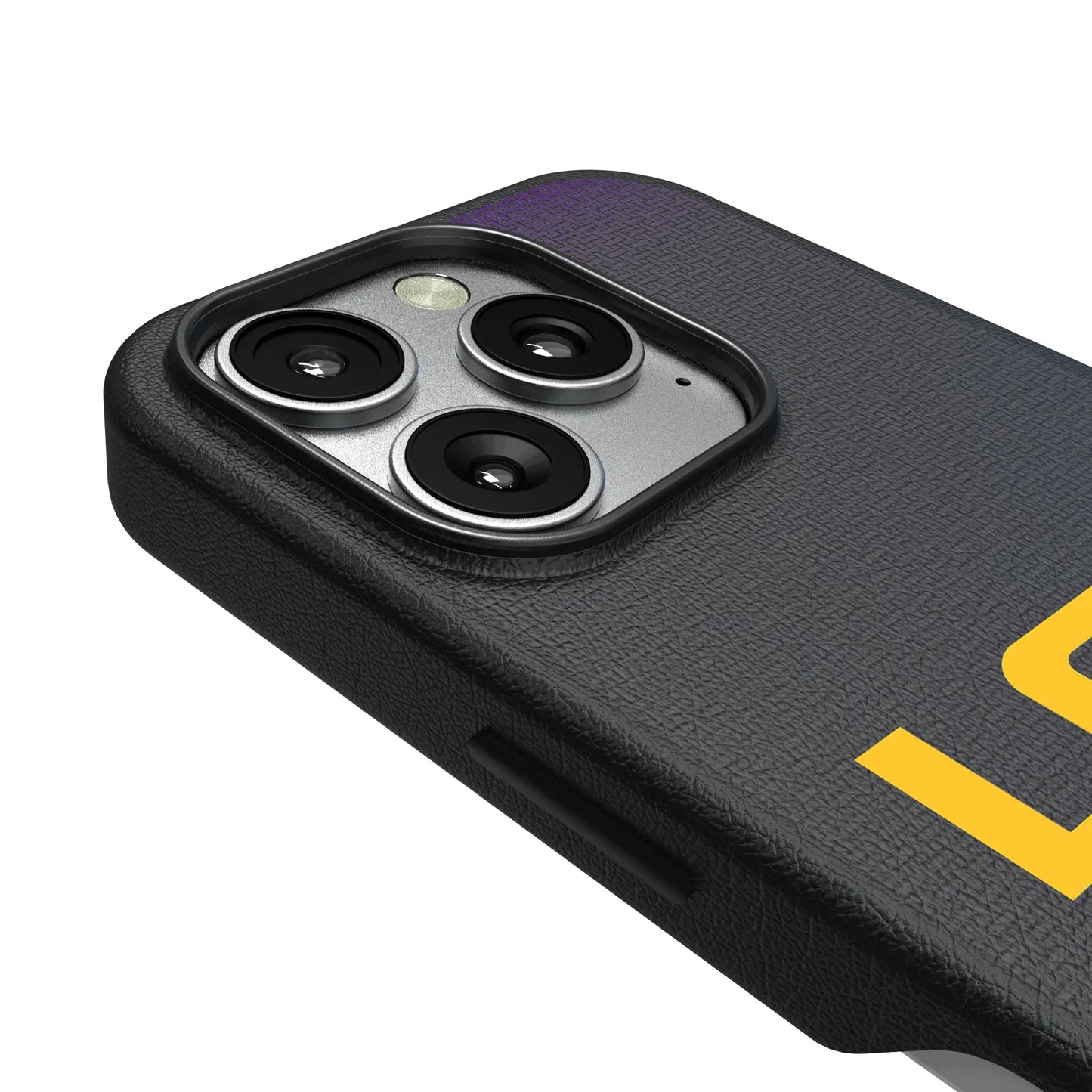 Louisiana State University Tigers Linen MagSafe Compatible Phone Case for Apple iPhone