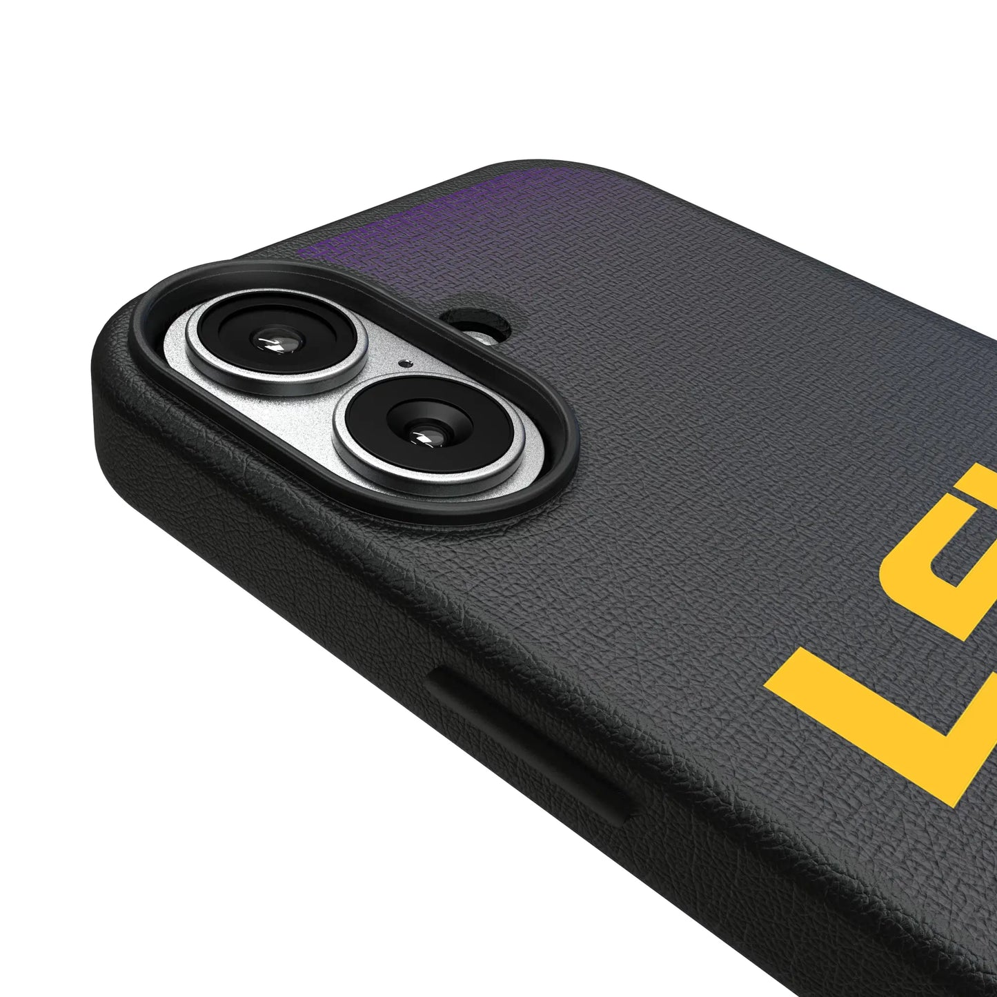 Louisiana State University Tigers Linen MagSafe Compatible Phone Case for Apple iPhone