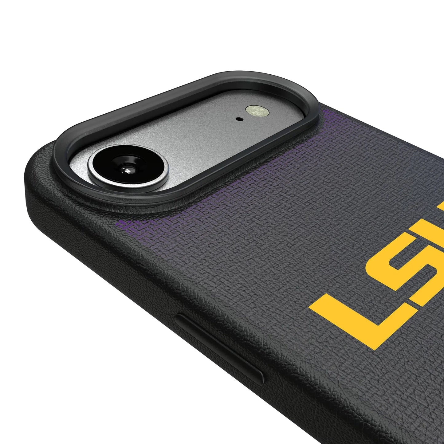 Louisiana State University Tigers Linen MagSafe Compatible Phone Case for Apple iPhone
