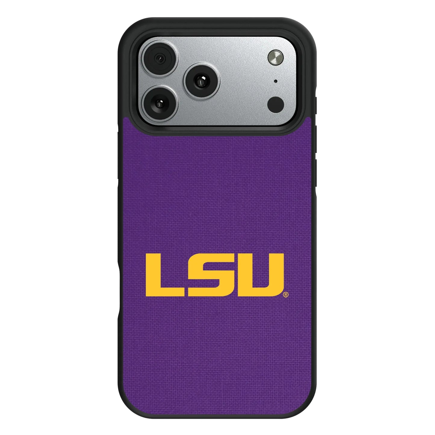 Louisiana State University Tigers Solid Bump Phone Case for Apple iPhone