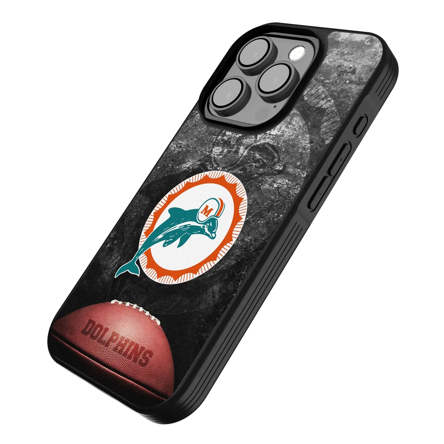 Miami Dolphins 1966-1973 Historic Collection Legendary Bump Phone Case for Apple iPhone