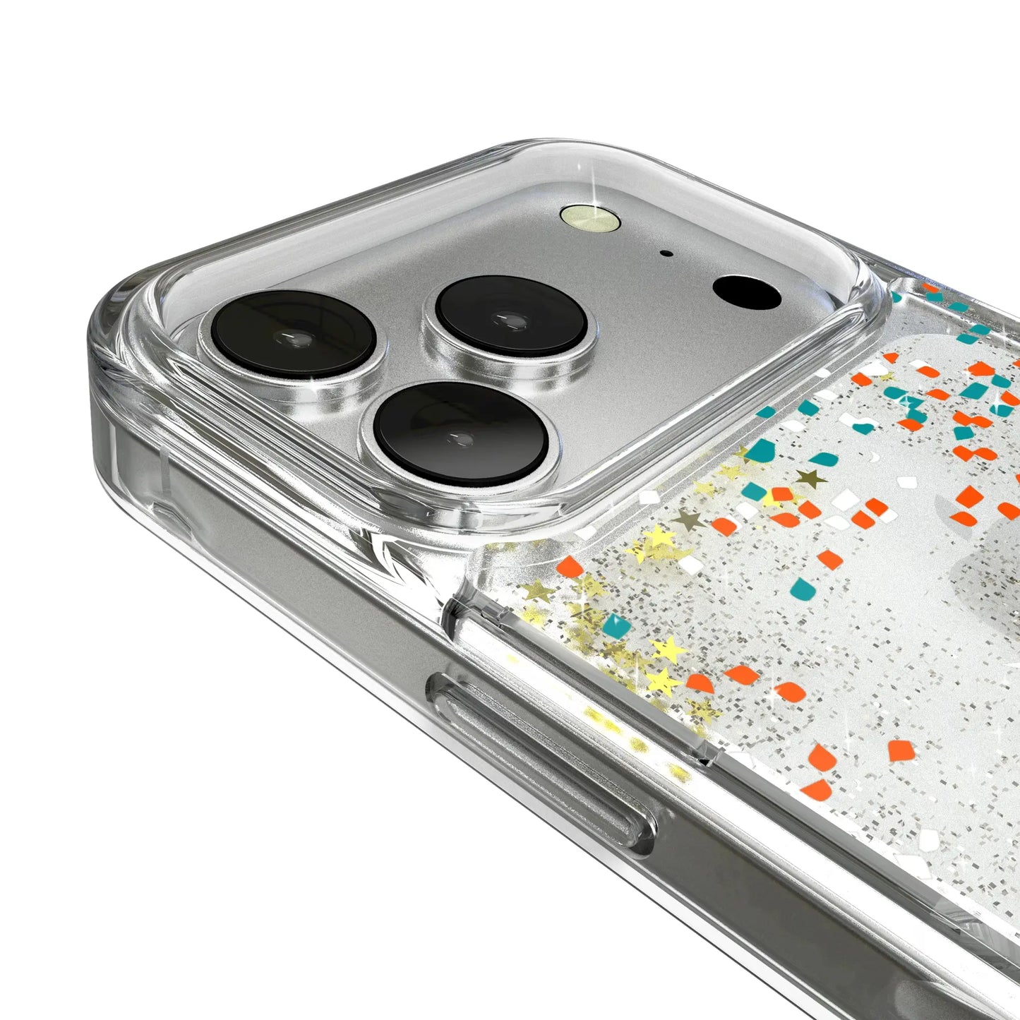 Miami Dolphins Confetti Glitter Phone Case for Apple iPhone