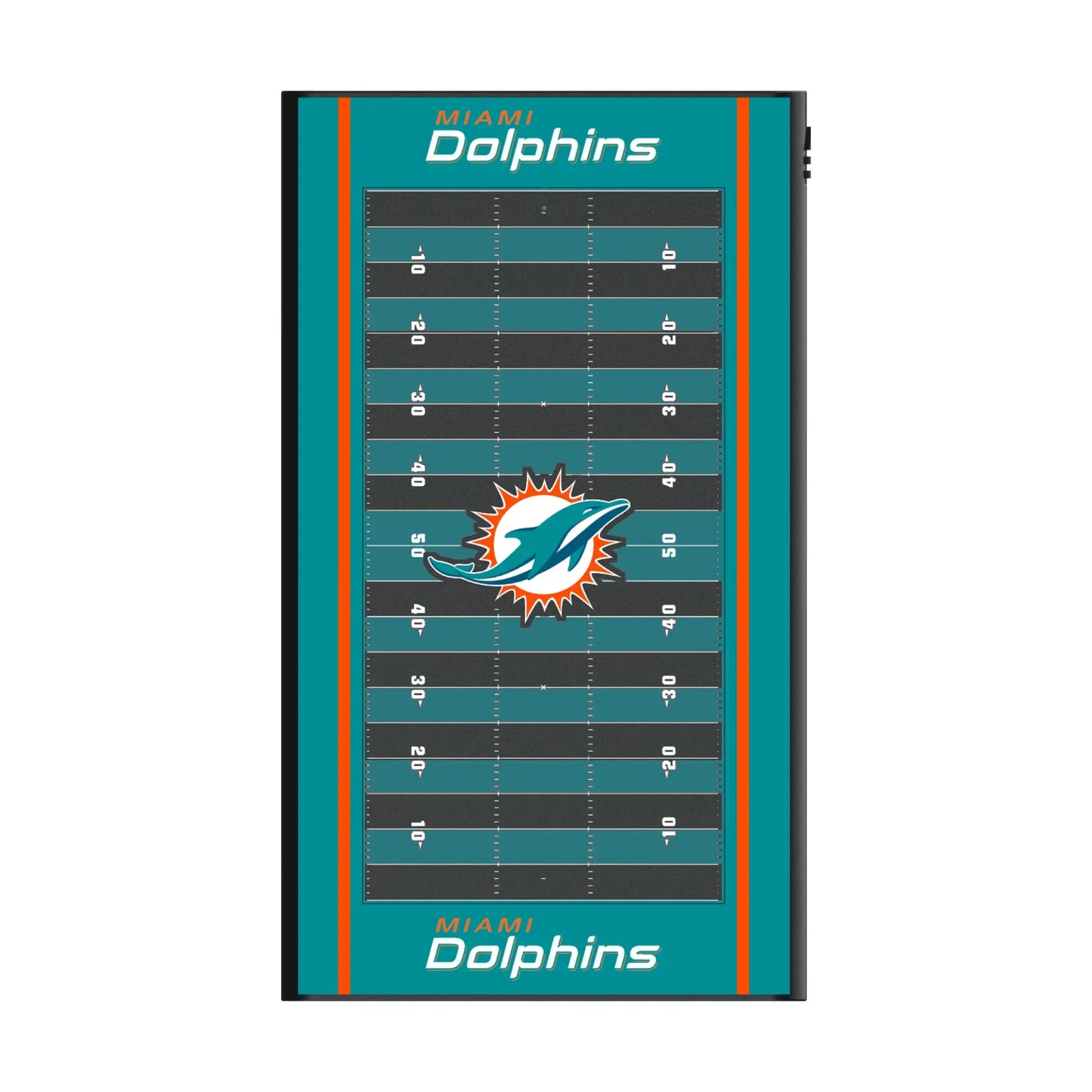 Miami Dolphins Field 5000mAh Flat Powerbank