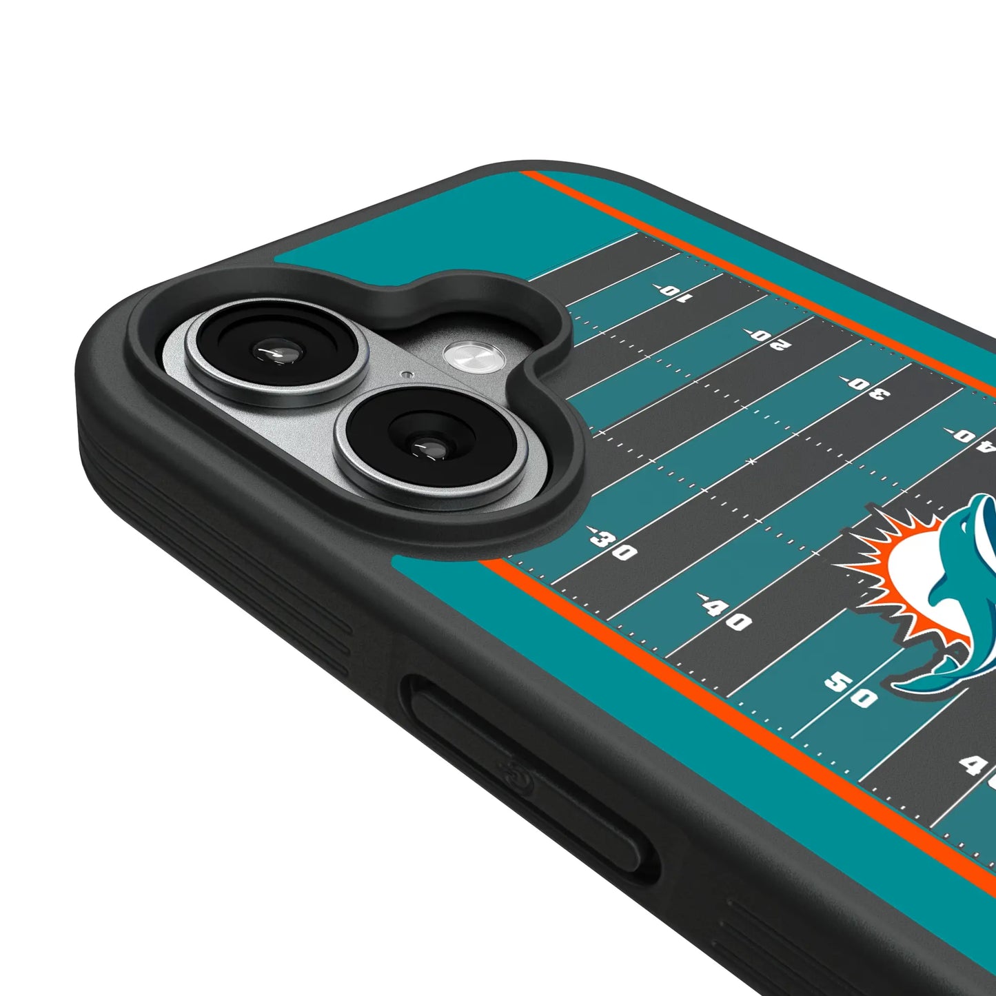 Miami Dolphins Field Bump Phone Case for Apple iPhone