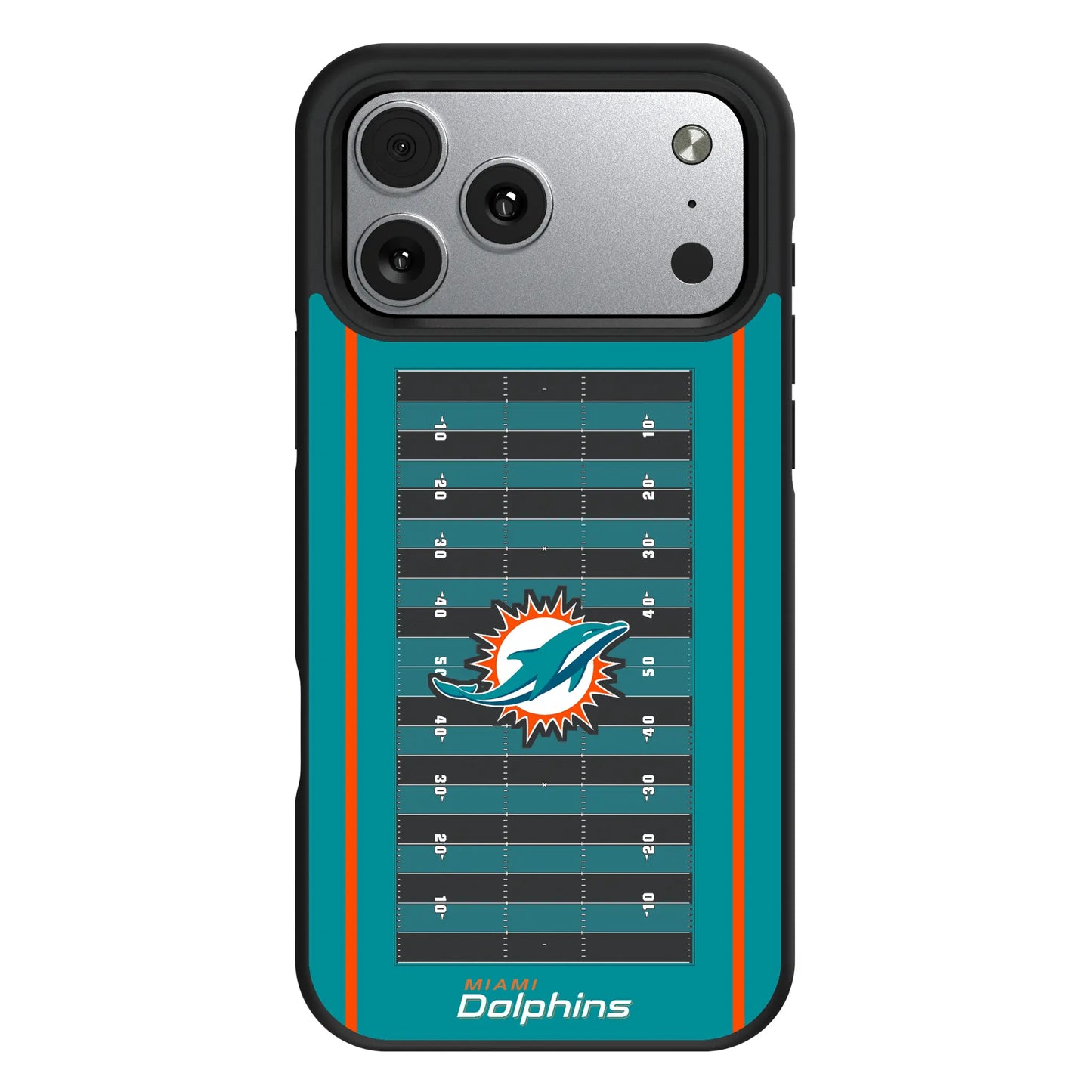 Miami Dolphins Field Bump Phone Case for Apple iPhone