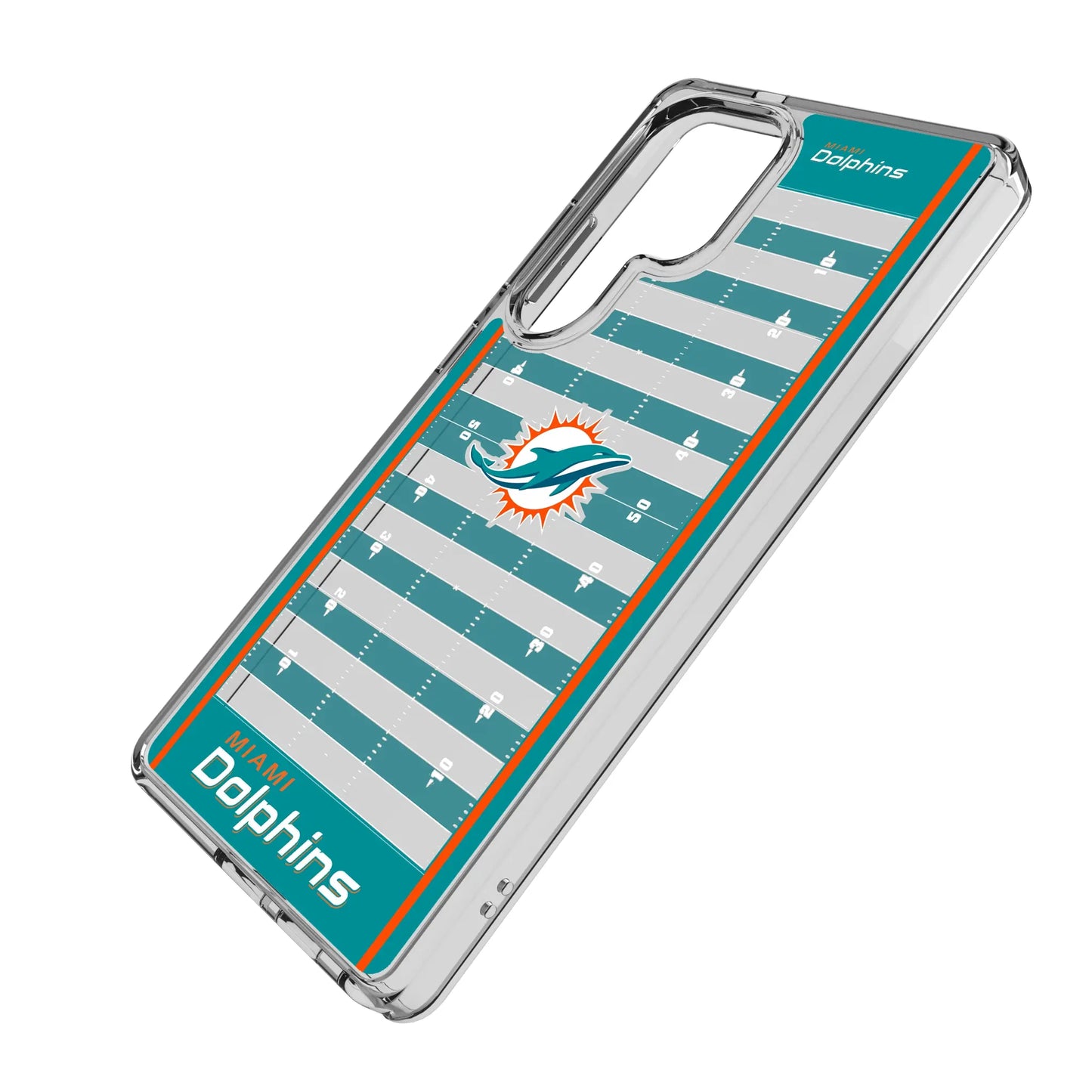 Miami Dolphins Field Clear Phone Case for Samsung Galaxy