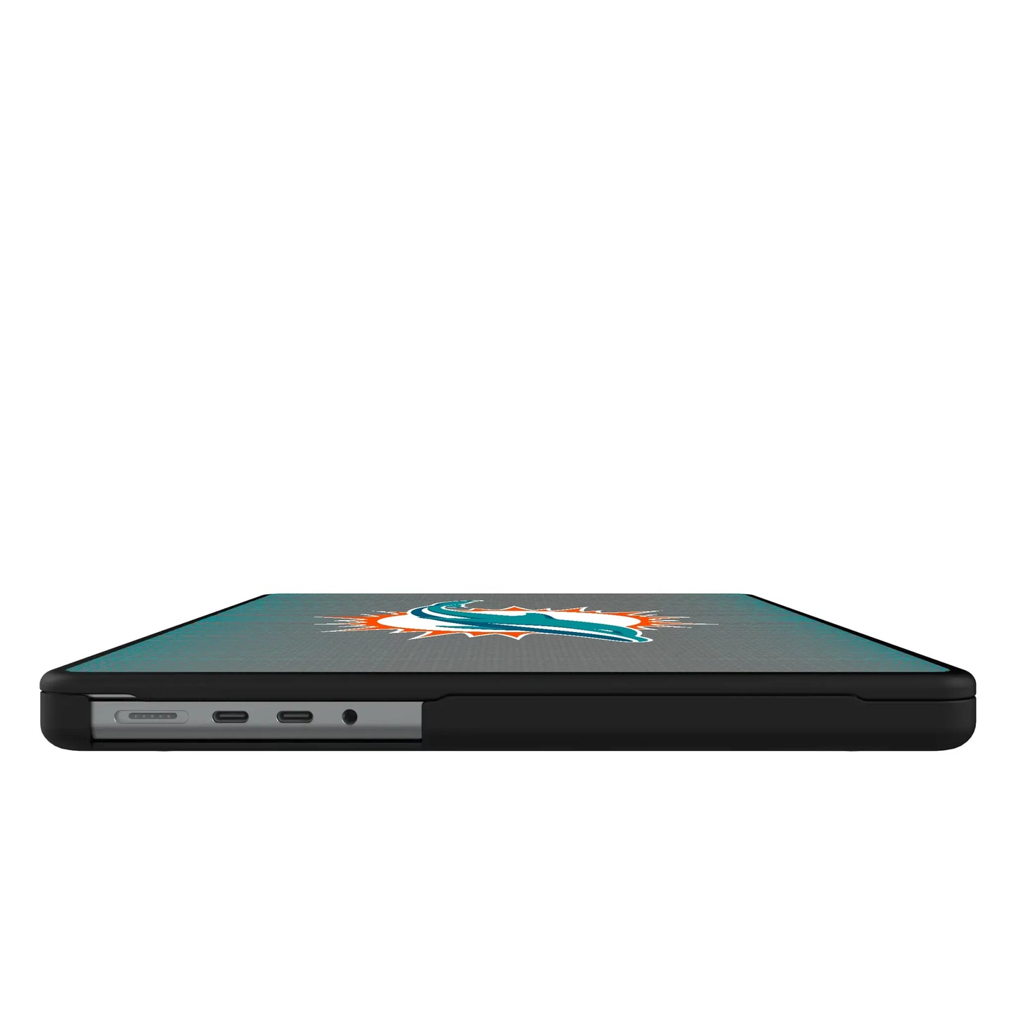 Miami Dolphins Linen Laptop Case for Apple MacBook