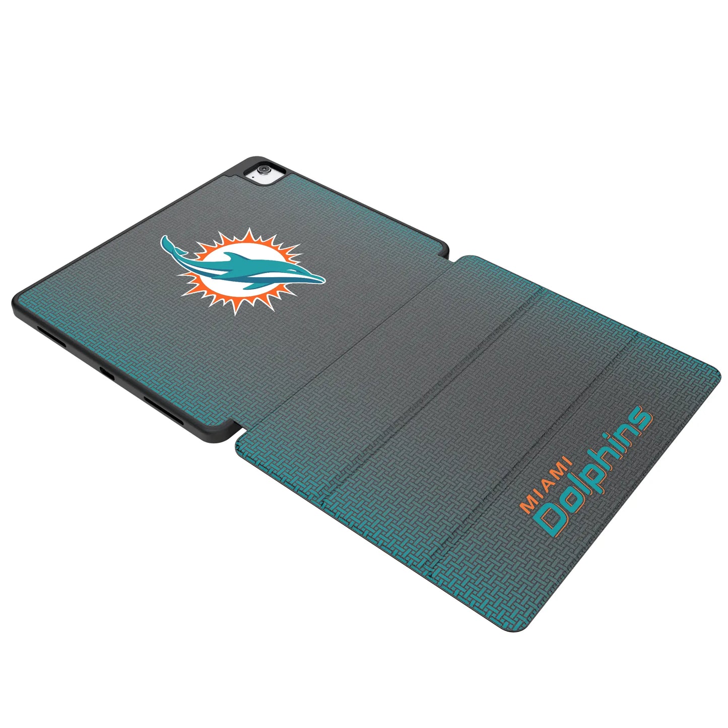 Miami Dolphins Linen Tablet Case for Apple iPad