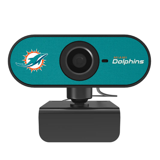 Miami Dolphins Solid Webcam