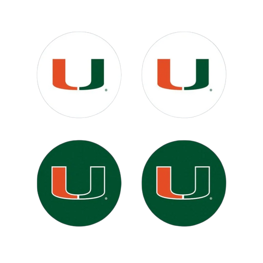 Miami Hurricanes Thumbgripz | Pack of 2 Pairs