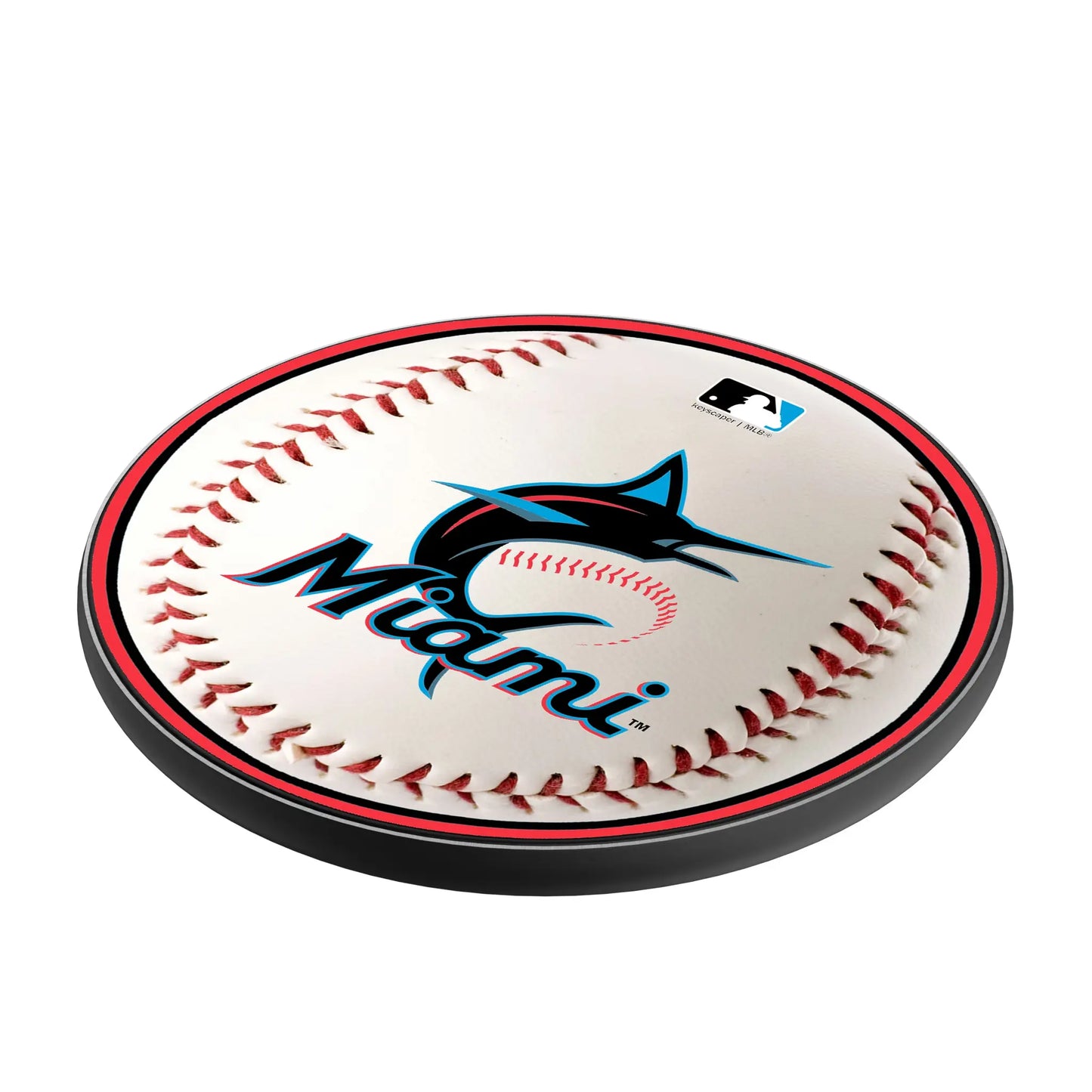 Miami Marlins Baseball 15-Watt Wireless Charger