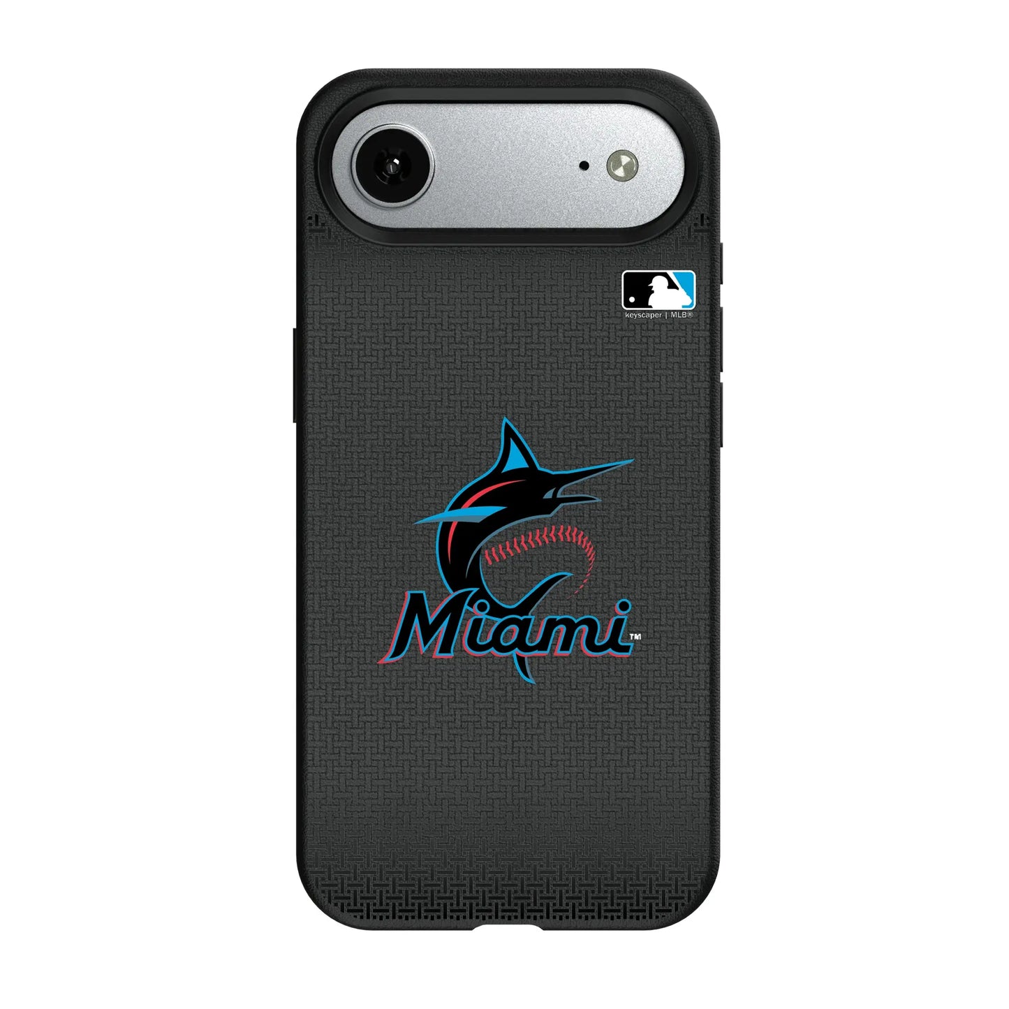 Miami Marlins Linen MagSafe Compatible Phone Case for Apple iPhone