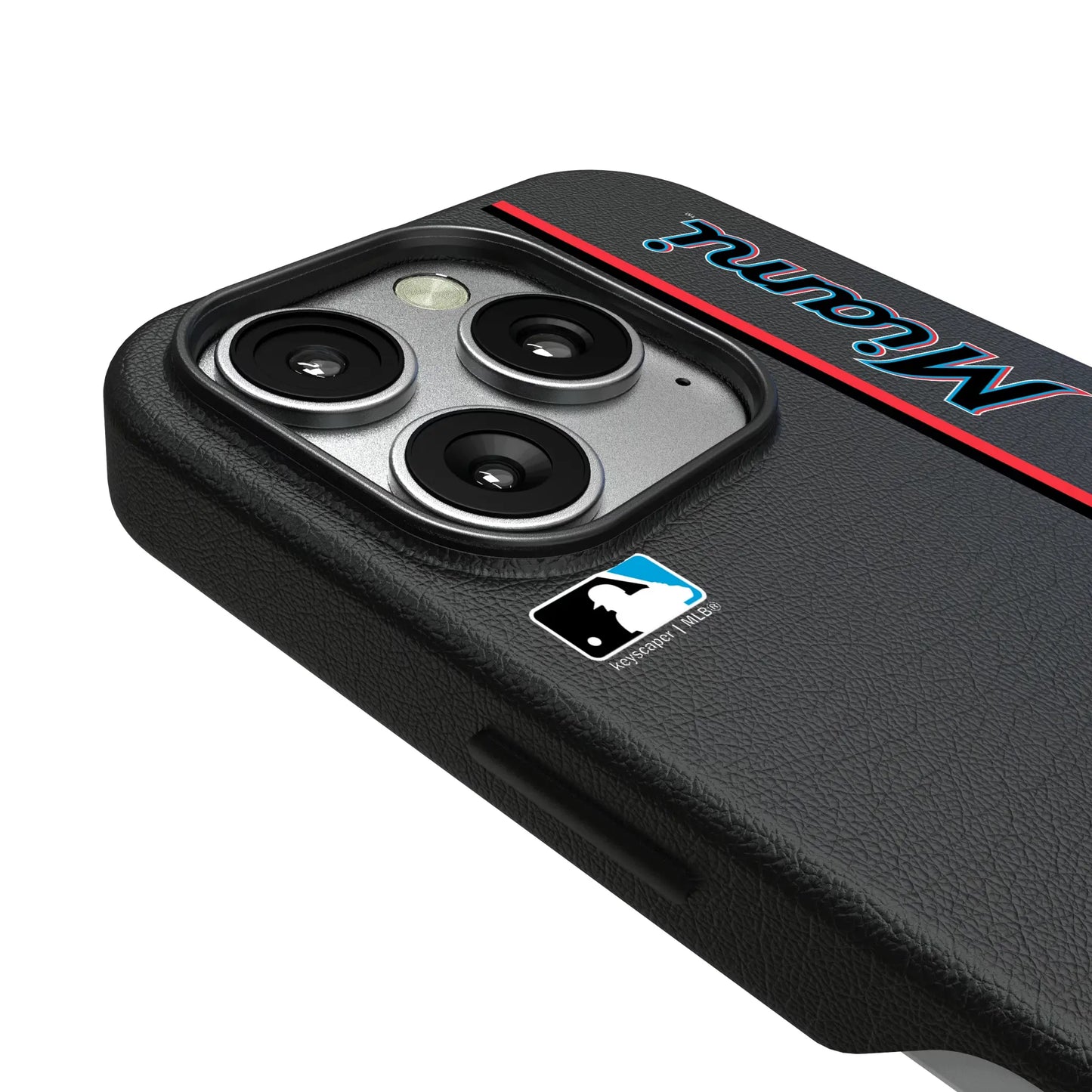 Miami Marlins Sidebar MagSafe Compatible Phone Case for Apple iPhone