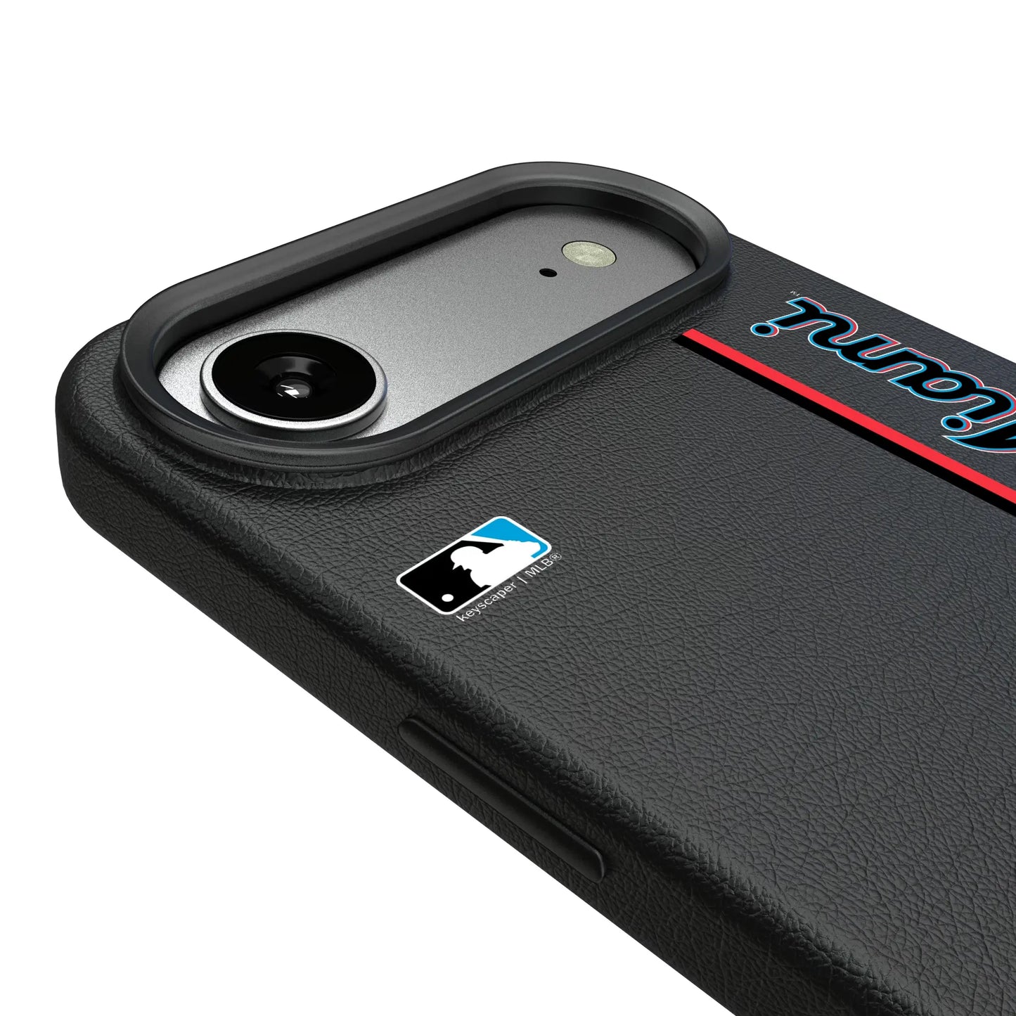 Miami Marlins Sidebar MagSafe Compatible Phone Case for Apple iPhone