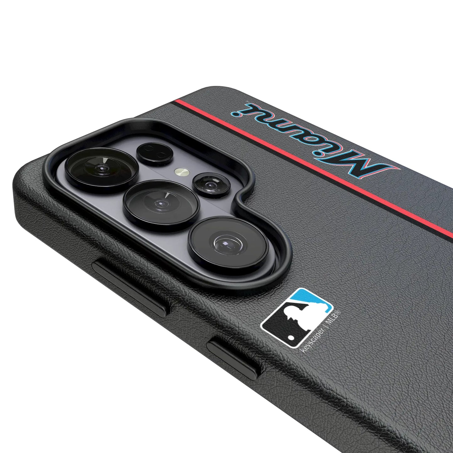 Miami Marlins Sidebar MagSafe Compatible Phone Case for Samsung Galaxy