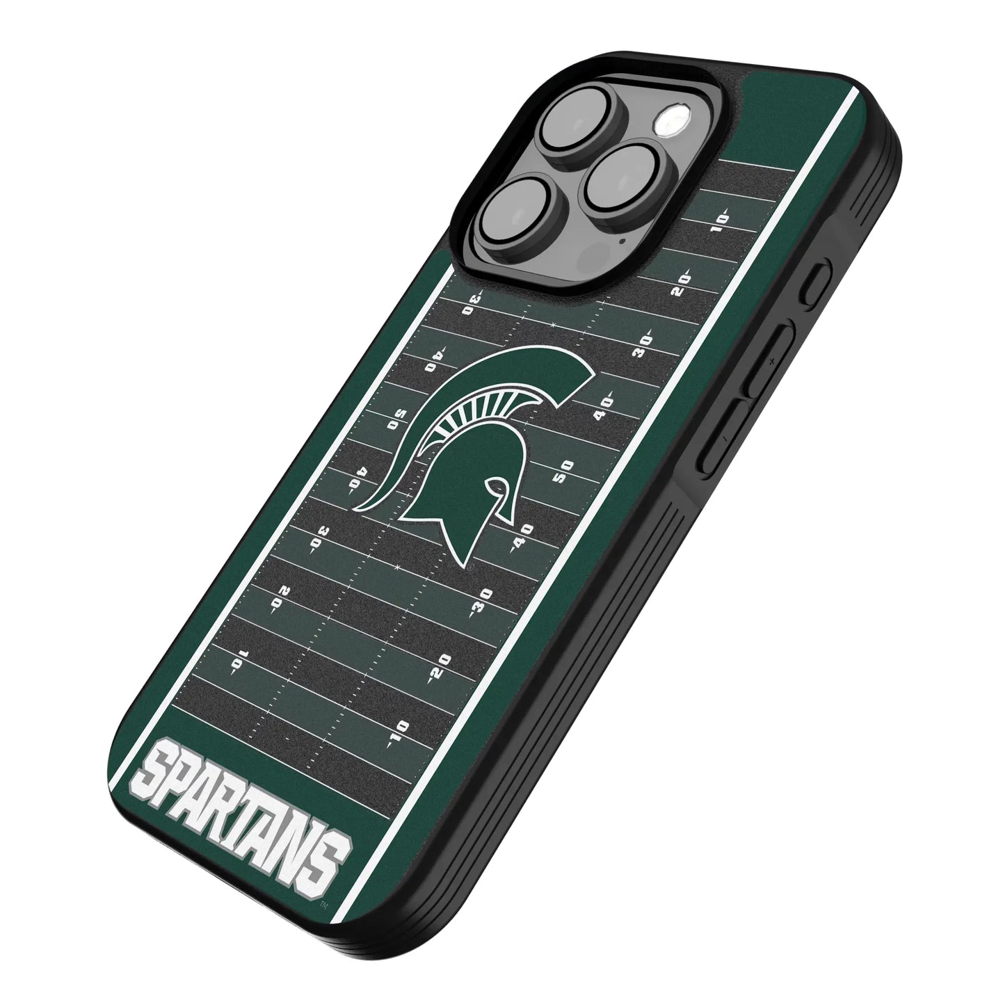 Michigan State University Spartans Field Bump Phone Case for Apple iPhone
