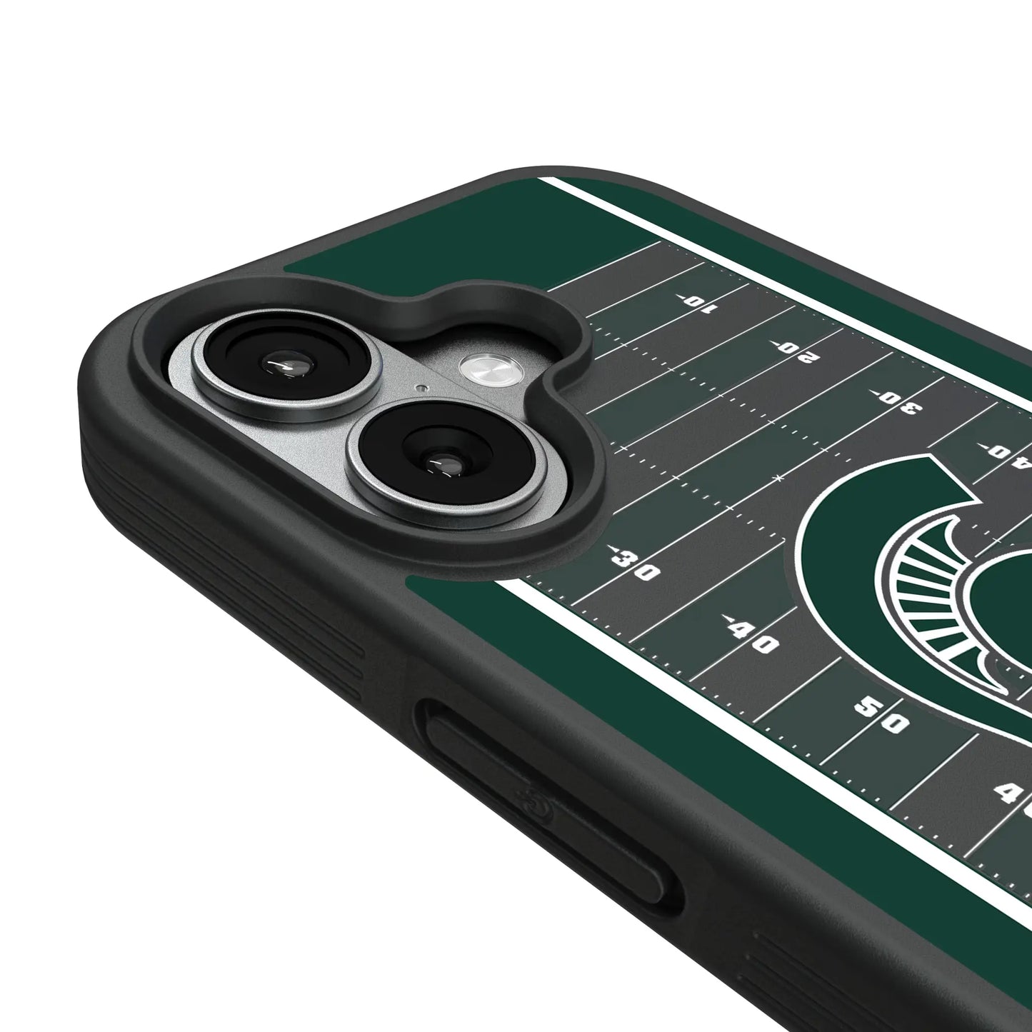Michigan State University Spartans Field Bump Phone Case for Apple iPhone