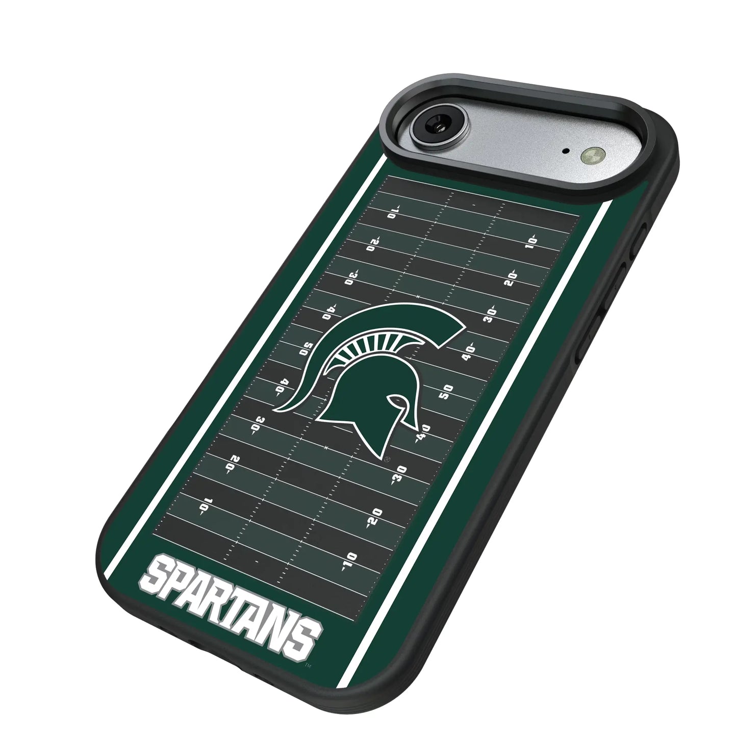 Michigan State University Spartans Field Bump Phone Case for Apple iPhone