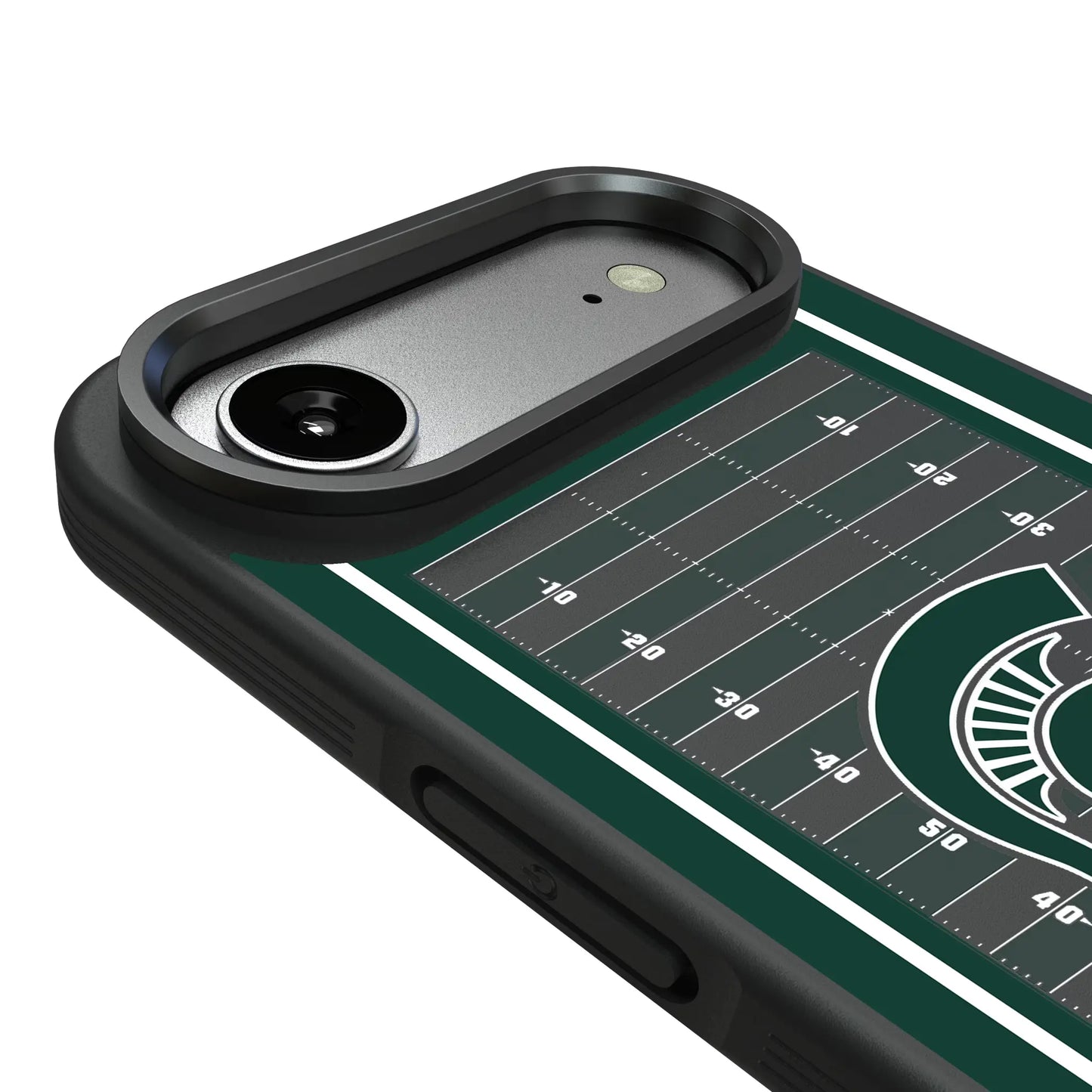 Michigan State University Spartans Field Bump Phone Case for Apple iPhone