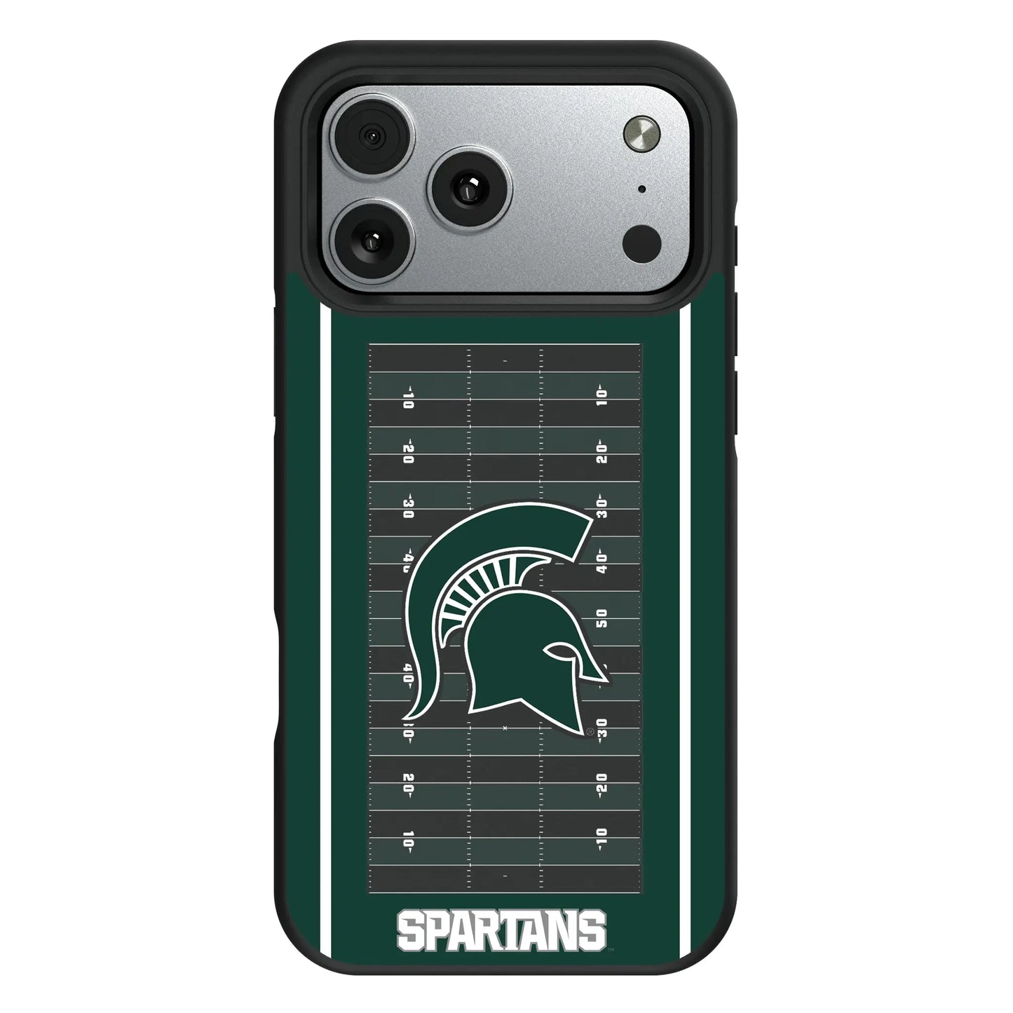 Michigan State University Spartans Field Bump Phone Case for Apple iPhone
