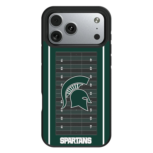 Michigan State University Spartans Field Bump Phone Case for Apple iPhone