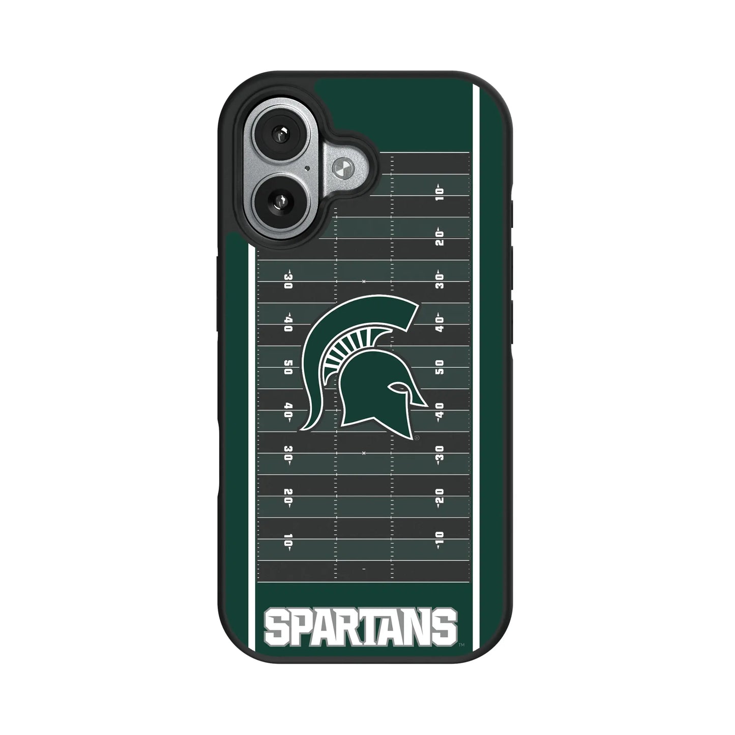 Michigan State University Spartans Field Bump Phone Case for Apple iPhone
