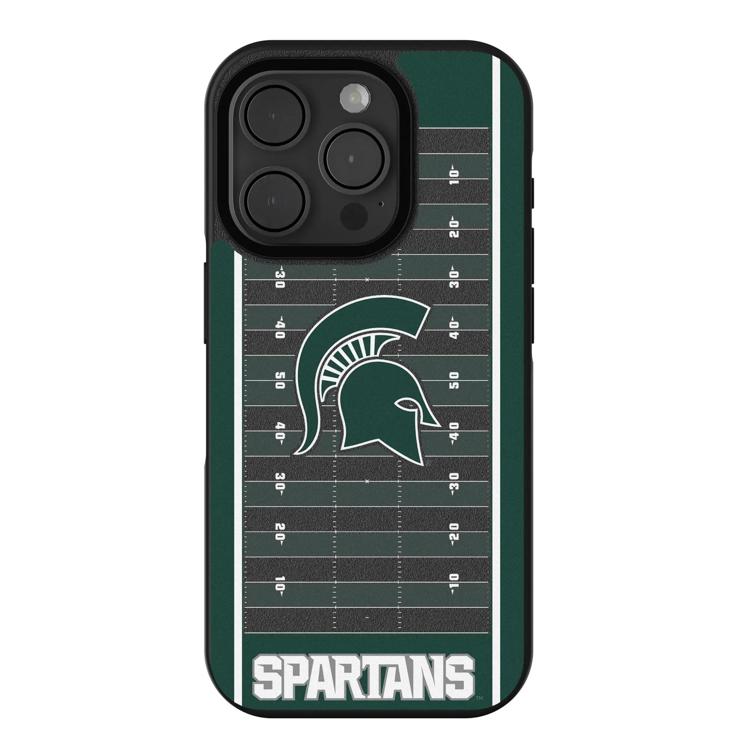 Michigan State University Spartans Field Bump Phone Case for Apple iPhone