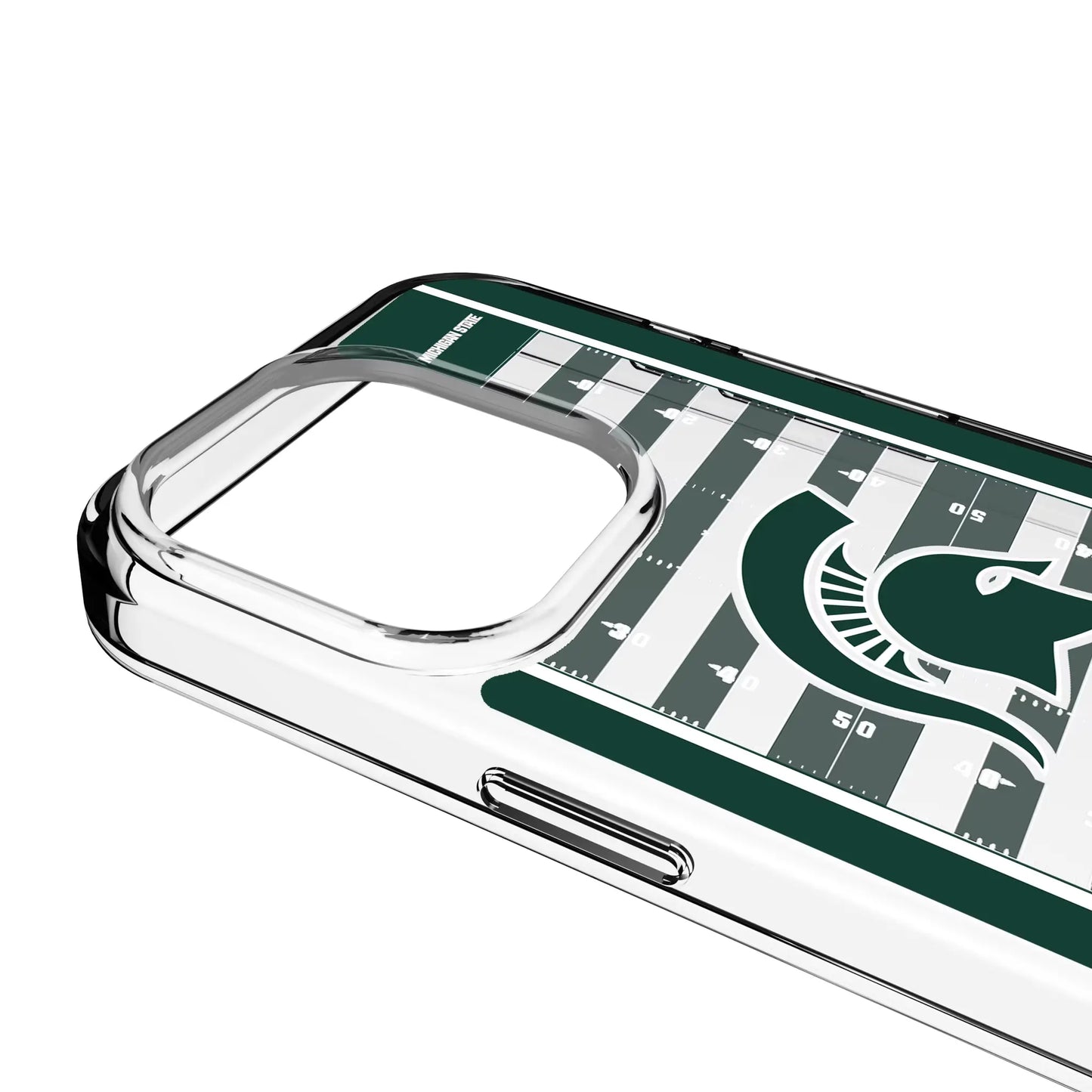 Michigan State University Spartans Field Clear Phone Case for Apple iPhone