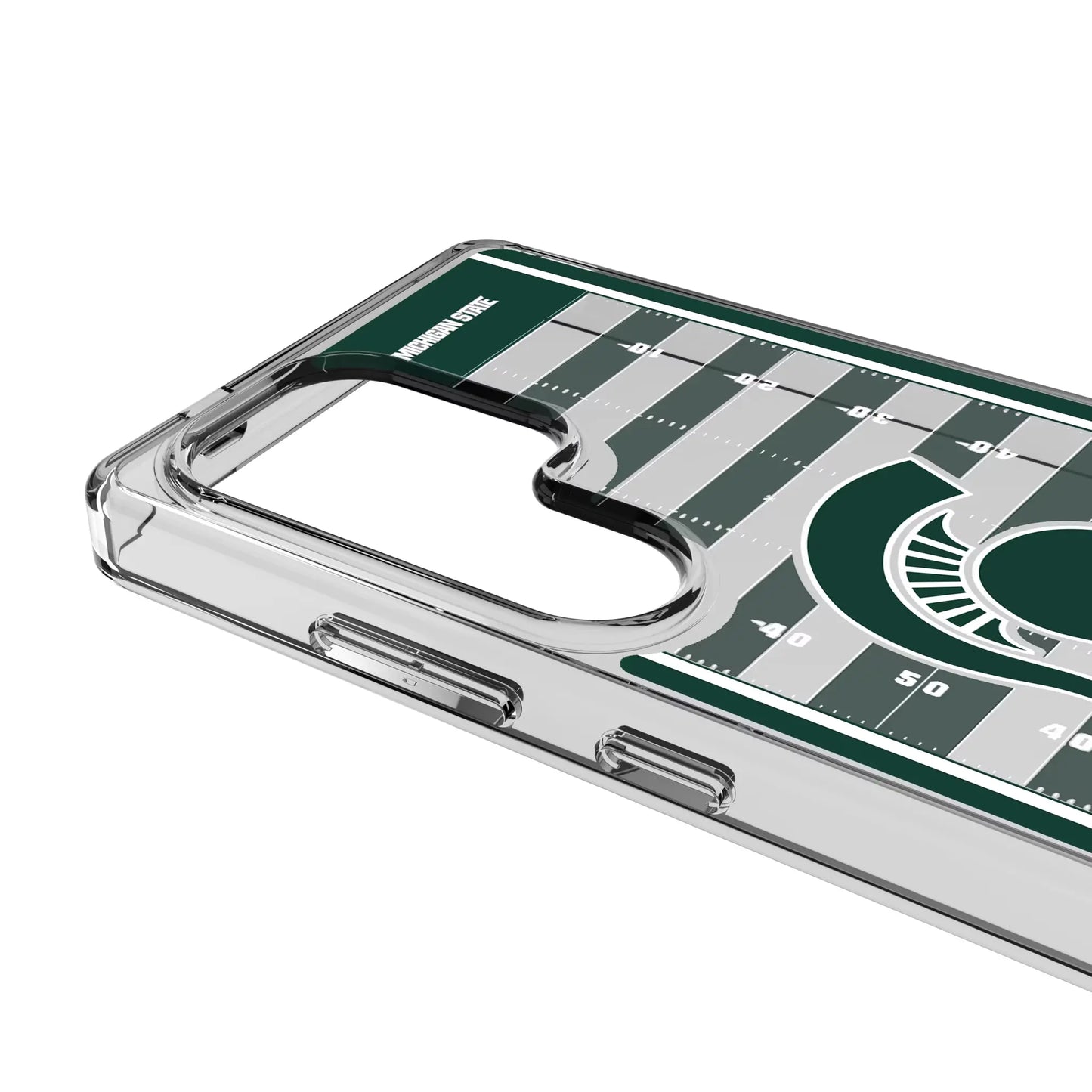 Michigan State University Spartans Field Clear Phone Case for Samsung Galaxy