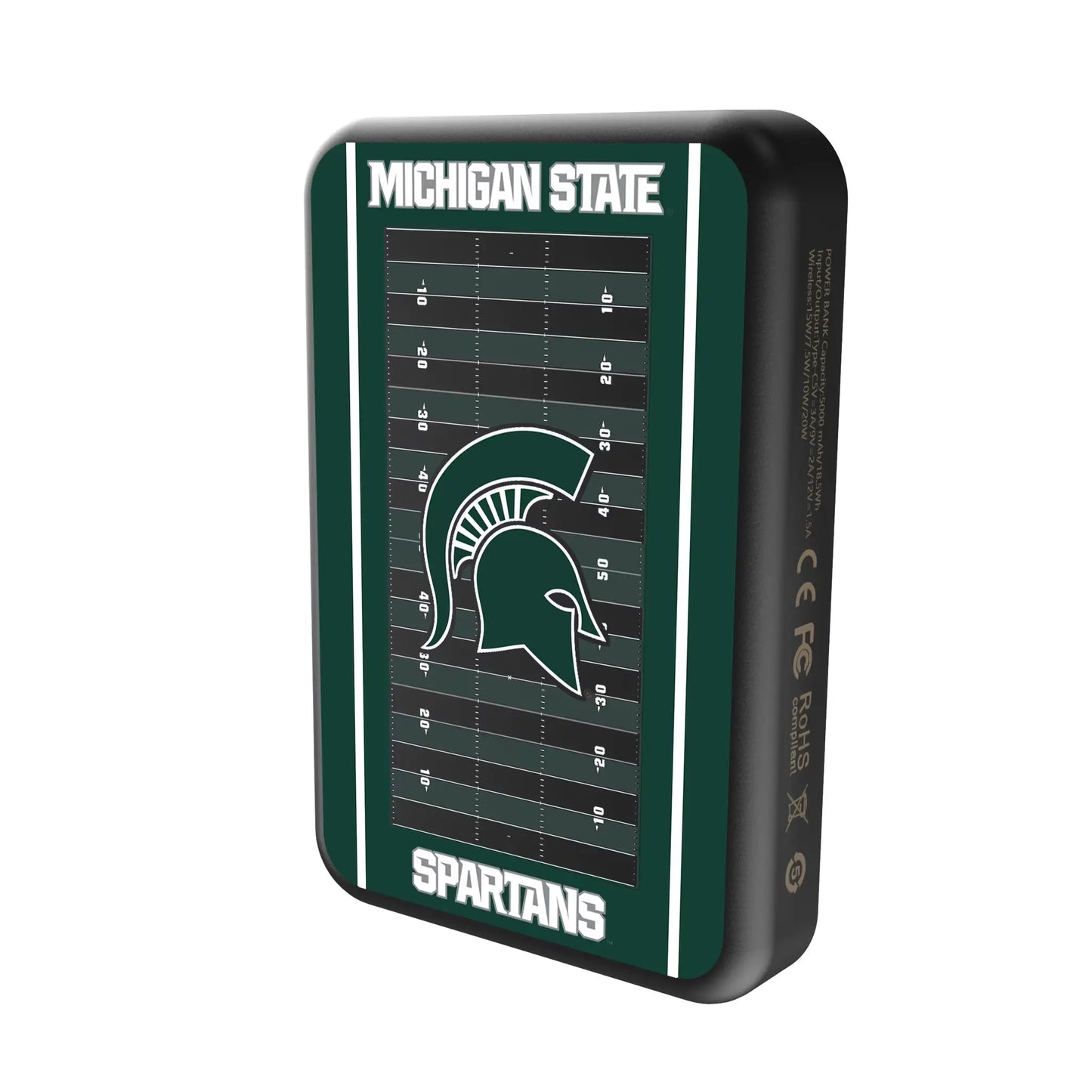 Michigan State University Spartans Field Wireless Mag Power Bank