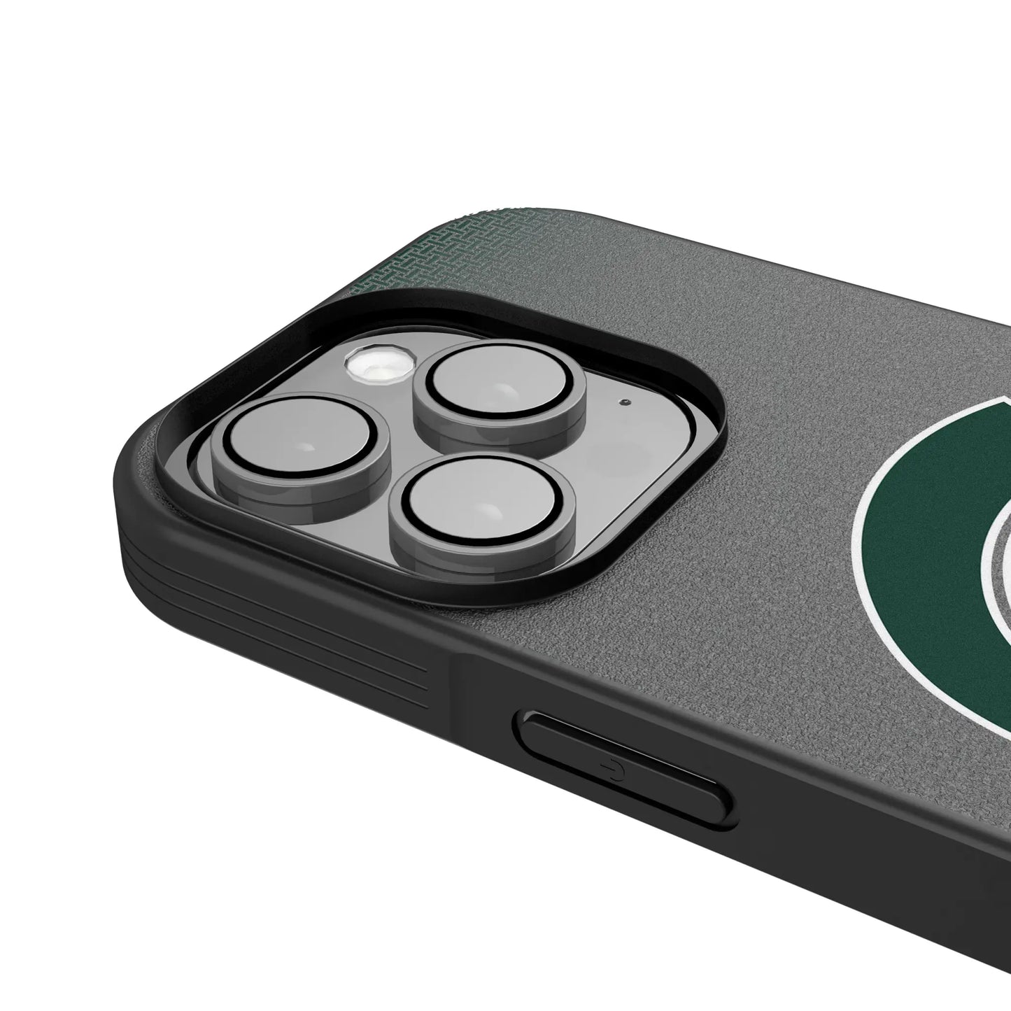 Michigan State University Spartans Linen Bump Phone Case for Apple iPhone