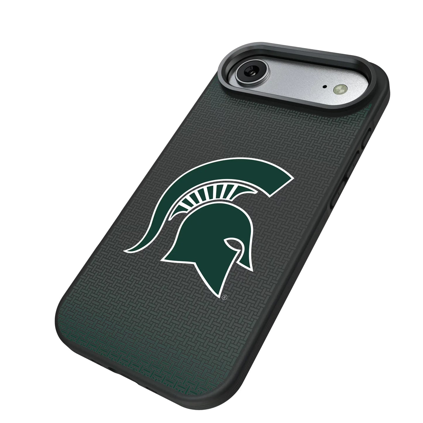 Michigan State University Spartans Linen Bump Phone Case for Apple iPhone