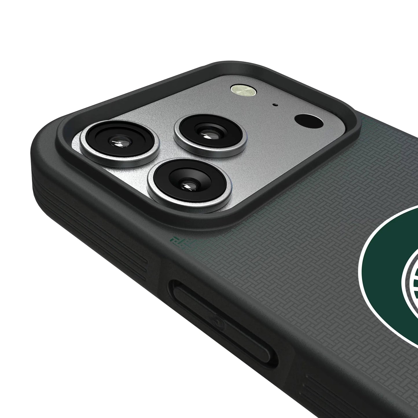 Michigan State University Spartans Linen Bump Phone Case for Apple iPhone