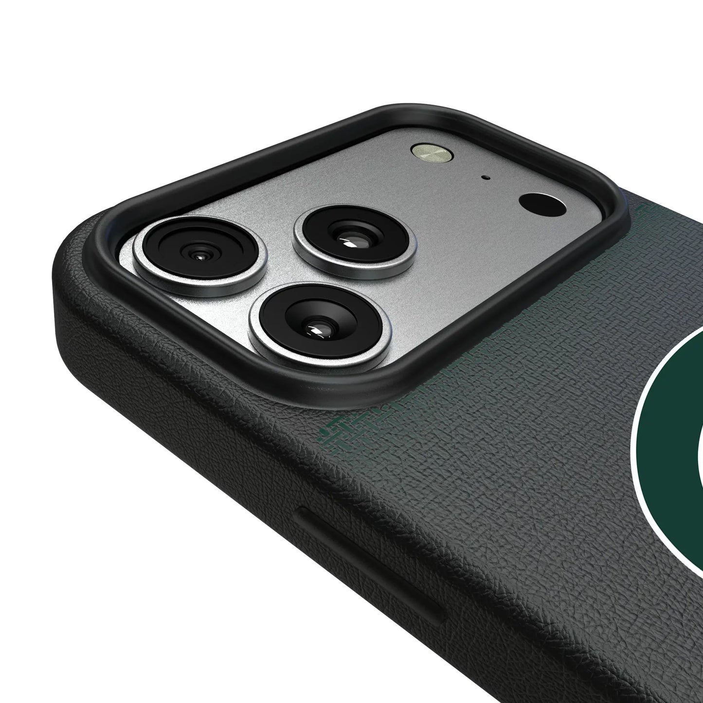 Michigan State University Spartans Linen MagSafe Compatible Phone Case for Apple iPhone